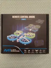 Hasakee Remote Control M1 LED Drone Quadcopter New/ Open Box