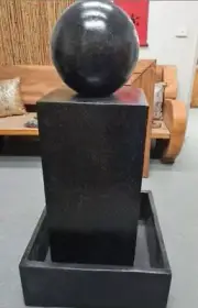 Indoor/Outdoor Terrazzo Bola Water Feature FREE Pump *Pick UP Only*