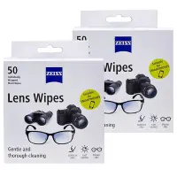 在飛比找Yahoo奇摩購物中心優惠-蔡司 Zeiss Lens Cleaning Wipes 抗