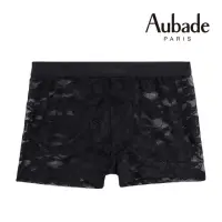 在飛比找momo購物網優惠-【Aubade】透視縷空經典 法國進口 性感男褲 彈性四角男