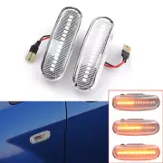 Side Marker Light Dynamic LED For Citroen Nemo Peugeot Bipper Abarth Punto Fiat
