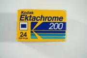Kodak Ektachrome 200 35mm Color Slide Film 24 Exp Film Expired FREE 2-3 Day Ship