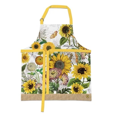 Michel Design Works Sunflower Chef Apron ~~ One Size ~~