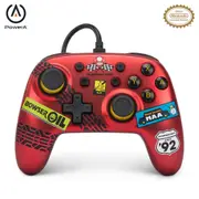 PowerA Nano Wired Controller for Nintendo Switch Mario Kart (Racer Red)