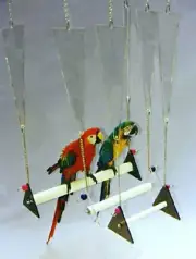 2-24" CEILING GUARDS for BIG BIRDS prevents climbing out of reach/protective