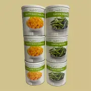 NutriStore Freeze Dried Food Storage - Butternut Squash(3) & Green Beans(3)