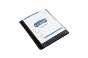 Marbig Refillable D/Book 20 Poc Insert Cover Black Black 2008402