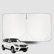 Windscreen Sun Shade for Mercedes-Benz GLE-Class (W166)2015-2019 Universal Fit Window Visor UV Block