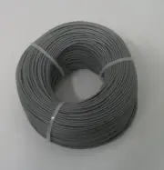 22 AWG tinned copper stranded hook up wire, 328 feet Gray UL1007