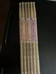 New York Hickory Drum Stick Pre-pack 6 Sets Per Pack Wood 5B Save 14%
