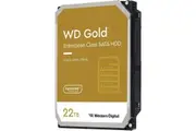Western Digital 22TB WD Gold Enterprise Class SATA Internal Hard Drive HDD - 7200 RPM SATA 6 Gb s 512 MB Cache 3.5 inch- 5 Years Limited Warranty
