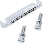 Tailpiece Set, Standard Zinc, Steel Studs, Color: Chrome