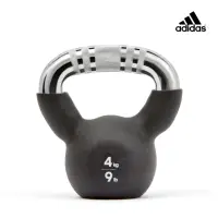 在飛比找momo購物網優惠-【adidas 愛迪達】健身鑄鐵壺鈴 4Kg/9LB(福利品