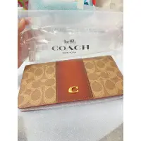 在飛比找蝦皮購物優惠-coach新款多層長夾