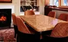 48"x24" Rose Quartz Stone Dining Table Top Rectangle Crystal Healing Garden Deco