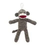 *NEW* Vibrant Life ~ Cozy Buddy Sock Monkey Dog Toy ~ Chew Level 1