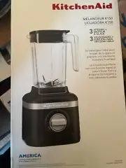 KitchenAid K150 3 Speed Blender - Matte Black (KSB1325BM) Brand New