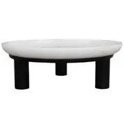 Eileen Footed Bowl - Small Black
