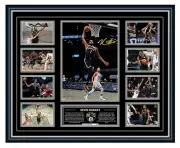 KEVIN DURANT BROOKLYN NETS 2021 SIGNED PHOTO LIMITED EDITION FRAMED MEMORABILIA
