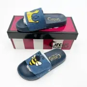 Sam Edelman NEW Circus Mandie Queen Bee Slide Sandals Girls Youth 11