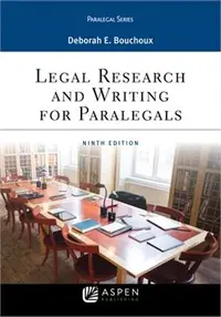 在飛比找三民網路書店優惠-Legal Research and Writing for