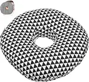 Generic Ear Pillow for Ears Donut Pillow with Hole Cotton Pillow for Neck Support Nap Pillow