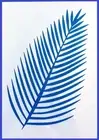 Flexible Stencil *PALM LEAF* A4 Stencil - Leaves Palm Tree Card Making Crafts