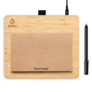 【ViewSonic 優派】ViewBoard Notepad PF0730 7.5吋竹製數位繪圖板(含紙)