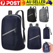 10L Waterproof Lightweight Backpack Portable Foldable Backpack Travel Outdoor AU