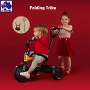 Ant+ Children Kids Tricycle Bike Folding Toddler Compact Trike Ride On Toy Qplay