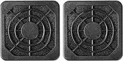 uxcell 2 Pieces Dustproof PC Fan Dust Filter Computer Fan Filter Grills Guard Plastic Mesh Cover for 40mm PC Case Fan