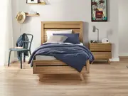 Henley Bed Frame - King Single / Natural