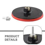 Sponge and Sanding Disc Compatible 6 Inch Backing Pad for Angle Grinder