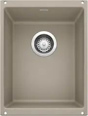 BLANCO 517676 PRECIS SILGRANIT Medium Undermount Kitchen Sink - Truffle