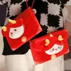 Lucky Money Year Mascot Plush Crossbody bag Chinese Dragon Year