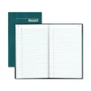 Rediform Granite Park Record Book - 300 Sheet[s] - Gummed - 12.25" X 7.25" Sheet