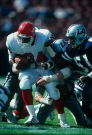 New Jersey Generals Usfl Herschel Walker 1980S No 30 Old Photo