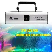 ILDA RGB Animation laser Projector light DJ disco stage home party light US