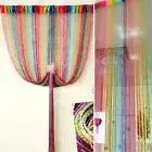 200*100cm Divider Blind Curtain Colorful Panel Tassel Curtain For Living Room