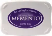 Tsukineko Memento Dye Ink Pad Fade Resistant - Grape Jelly Purple 500