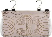 Amooorous Bedside Caddies Desk Hanging Organizer Bag for Dorm, Bunk, Loft, Hospital Bed Honeybee