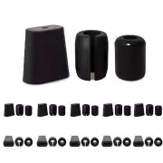 60 PCS Rubber Feet for Sink Grid Kitchen Sink Rack Feet Kitchen Sink Wire Pro...