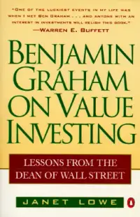 在飛比找博客來優惠-Benjamin Graham on Value Inves