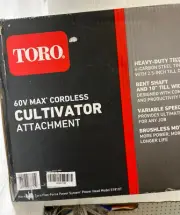 NEW Toro Cultivator Attachment 60v Look Cordless