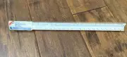 NEW Vintage Sterling Triangle Architects Scale Drafting Ruler Protective Sleeve