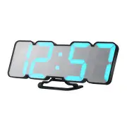 3D Colorful Digit LED Remote Control Sound Control Thermometer Alarm Clock