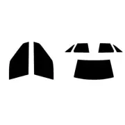 For Renault 21 4-door Saloon 1986-94 Full Pre Cut Window Tint Kit Front & Rear