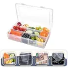 Food Container Divided Lunch Capacity Bpa Free Plastic Storage Box