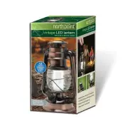 Vintage Outdoor Lantern Built-in Dimmer Switch Copper 12 Super Bright LEDs Safe