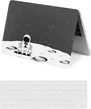 HLAAJJX Protective Case for 2015-2012 MacBook Pro 15 inch with Retina A1398,Black Plastic Laptop Hard Shell Case & Keyboard Cover Skin for MacBook Pro 15.4inch, Astronaut
